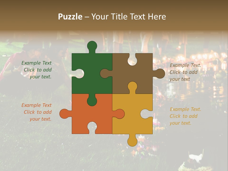 Workgroup Network Connected PowerPoint Template