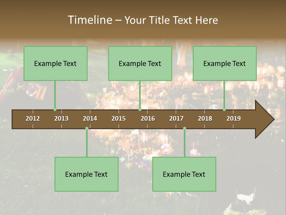 Workgroup Network Connected PowerPoint Template