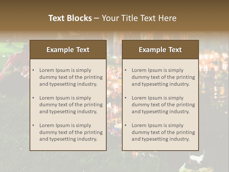 Workgroup Network Connected PowerPoint Template