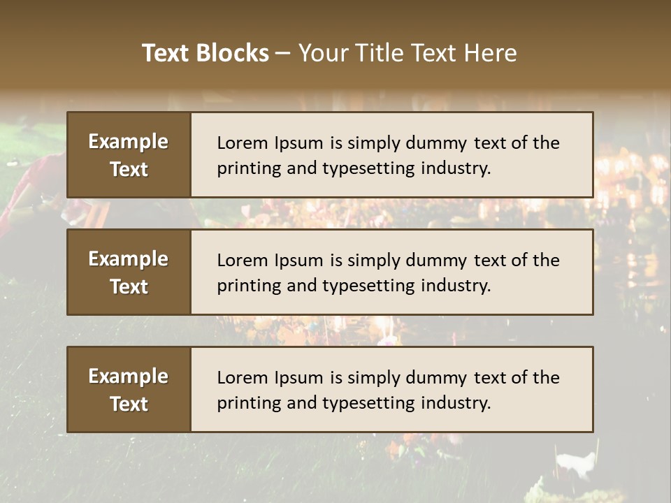 Workgroup Network Connected PowerPoint Template