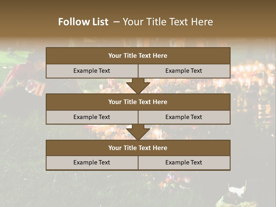 Workgroup Network Connected PowerPoint Template