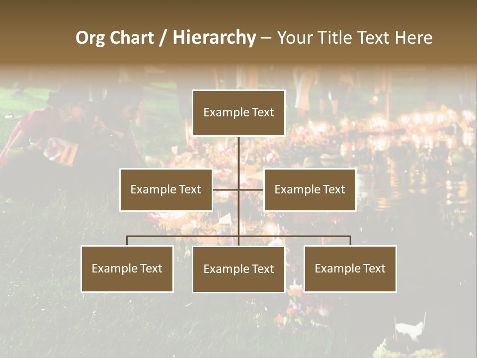 Workgroup Network Connected PowerPoint Template