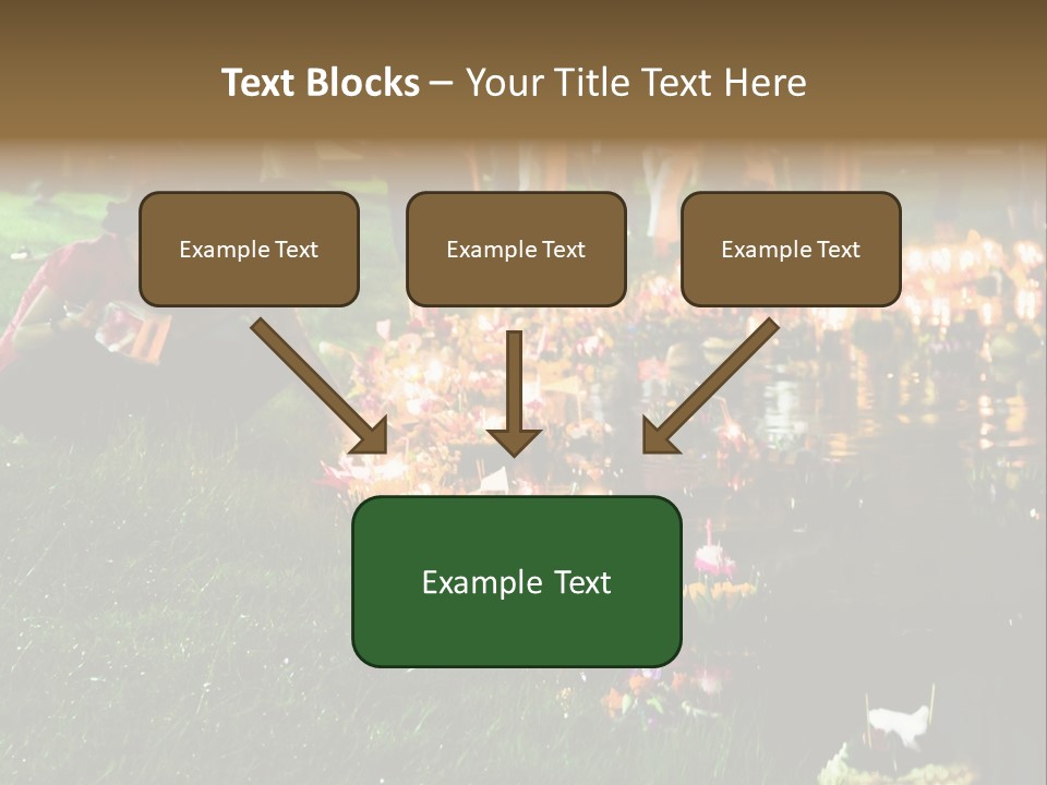 Workgroup Network Connected PowerPoint Template
