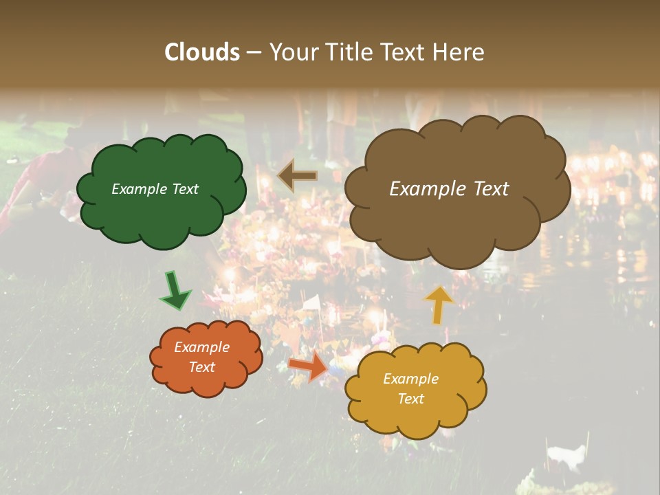 Workgroup Network Connected PowerPoint Template