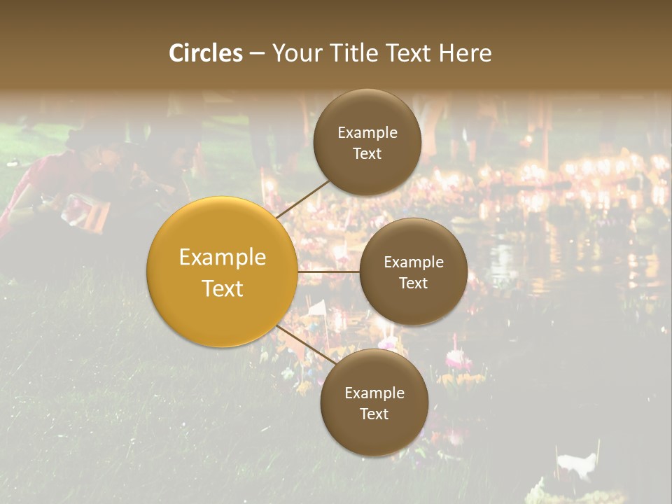Workgroup Network Connected PowerPoint Template