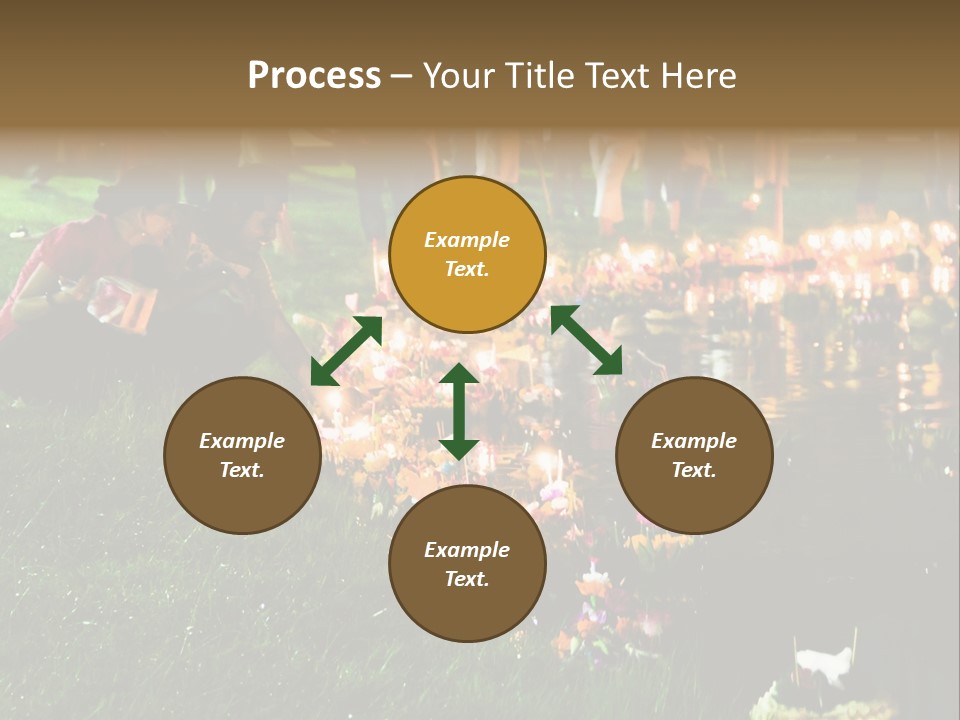 Workgroup Network Connected PowerPoint Template
