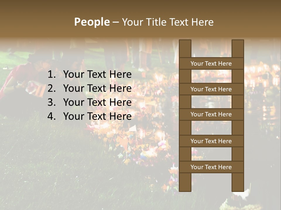 Workgroup Network Connected PowerPoint Template