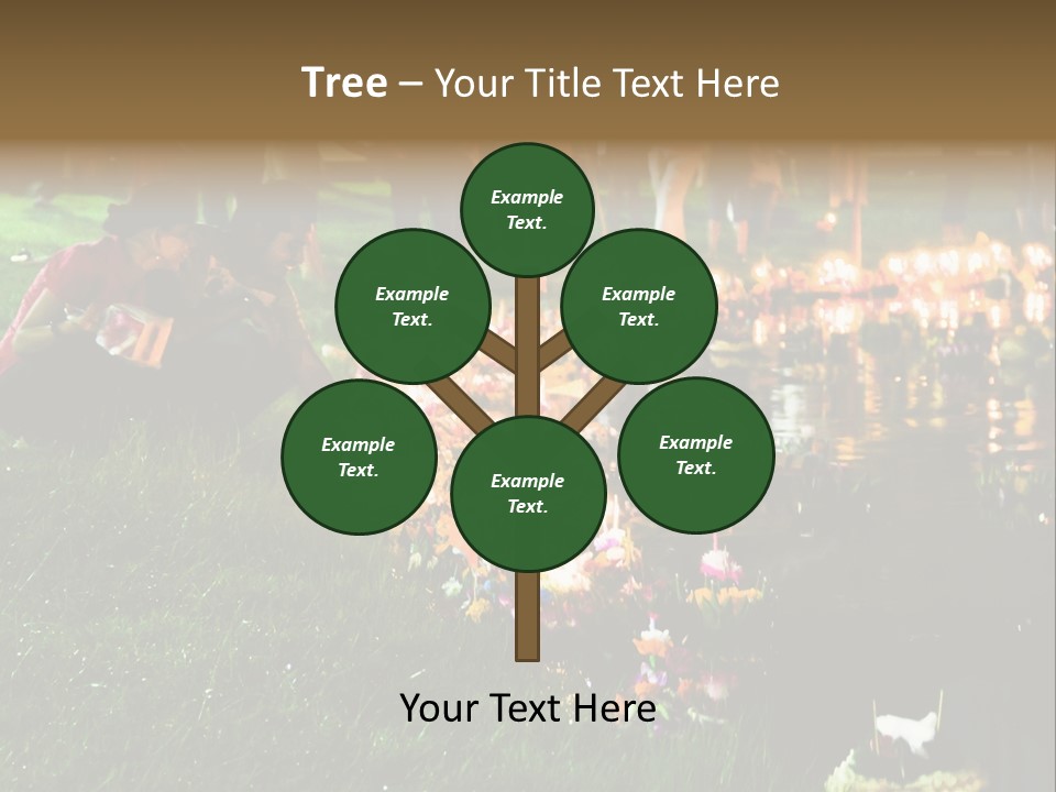 Workgroup Network Connected PowerPoint Template