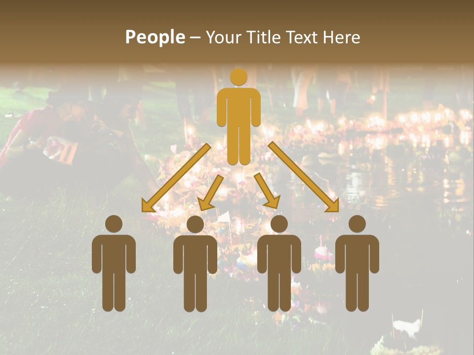 Workgroup Network Connected PowerPoint Template