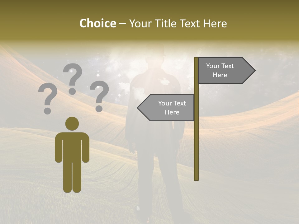 Accessibility Room White PowerPoint Template