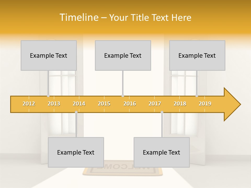 Accessibility Room White PowerPoint Template