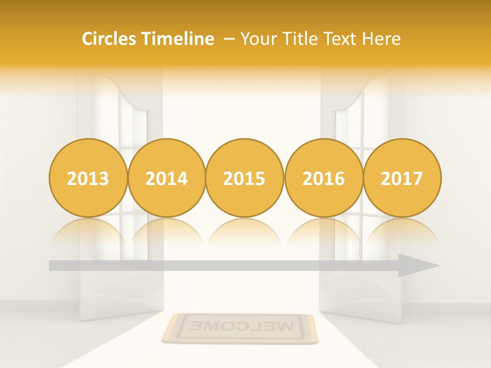 Accessibility Room White PowerPoint Template