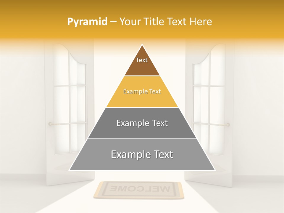 Accessibility Room White PowerPoint Template