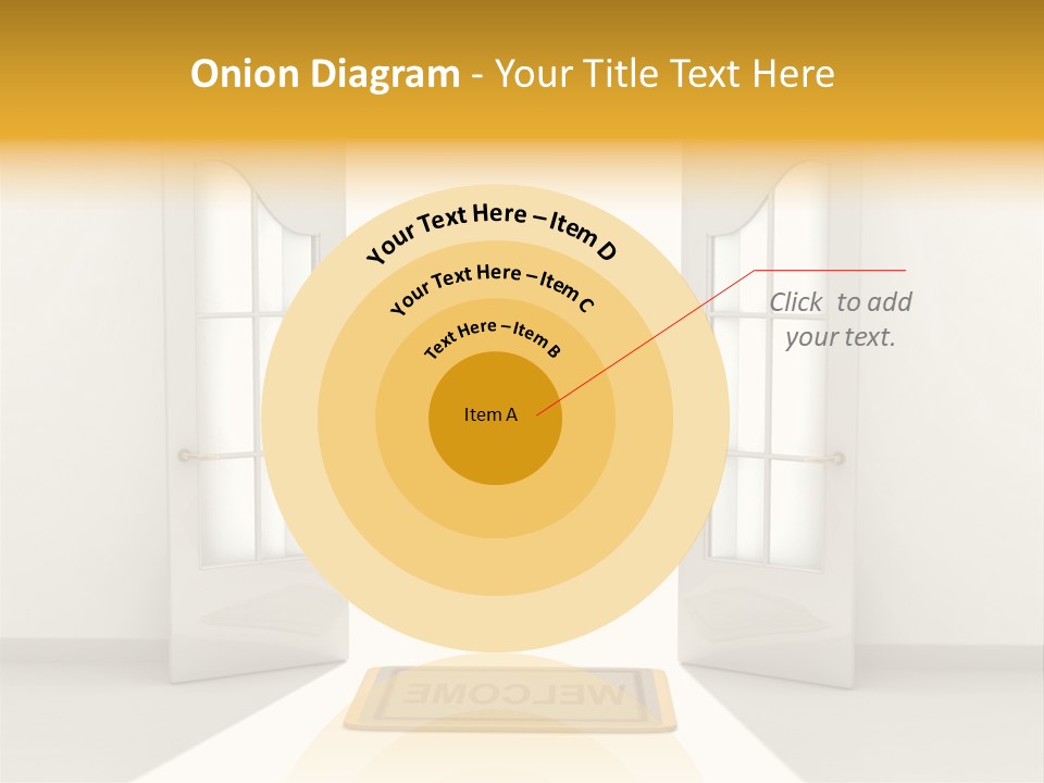 Accessibility Room White PowerPoint Template