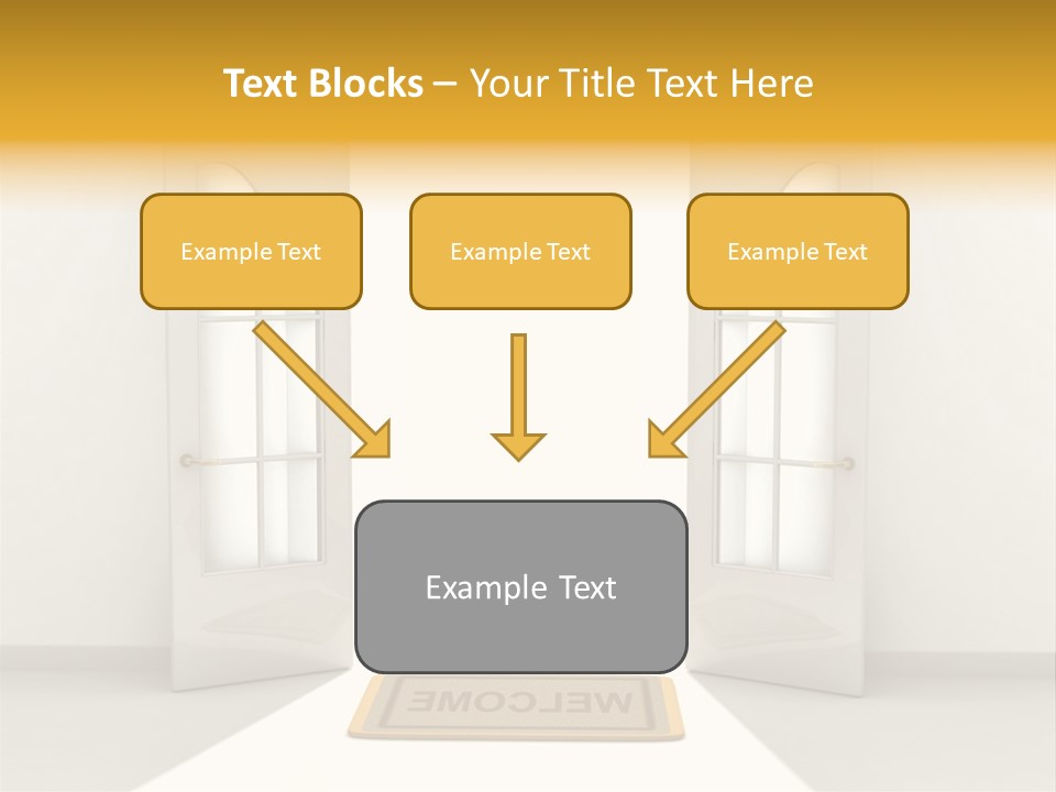 Accessibility Room White PowerPoint Template