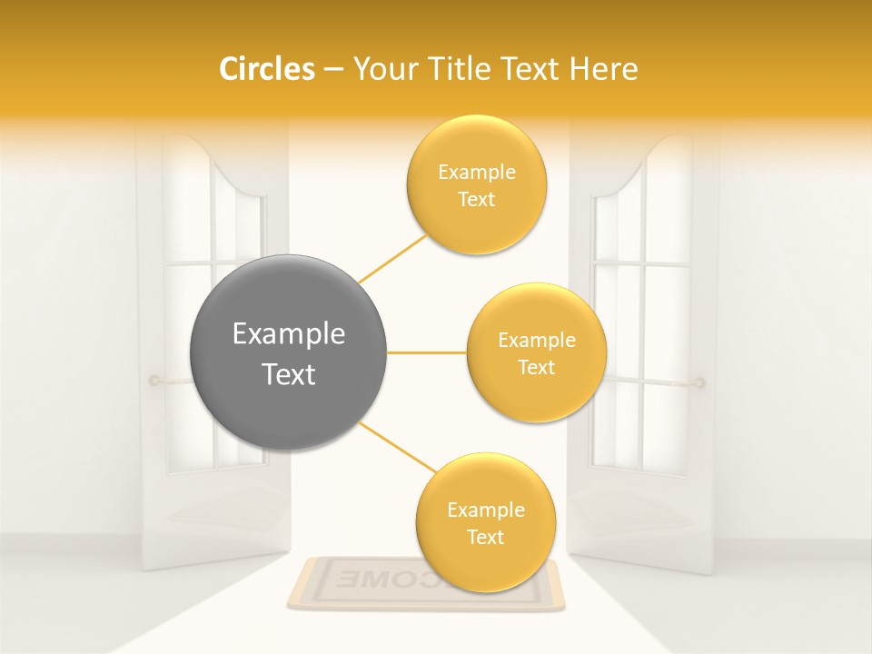 Accessibility Room White PowerPoint Template