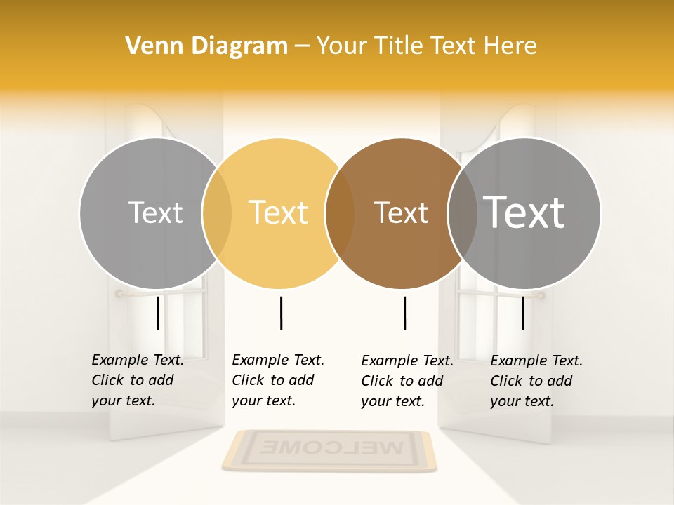 Accessibility Room White PowerPoint Template