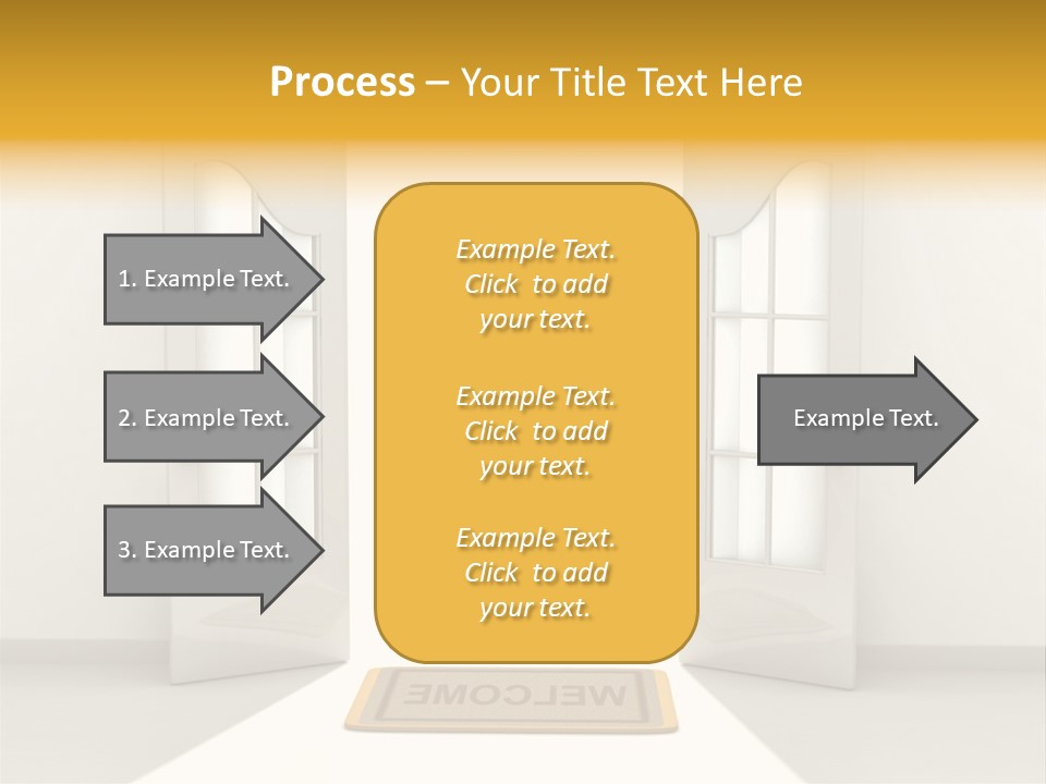Accessibility Room White PowerPoint Template