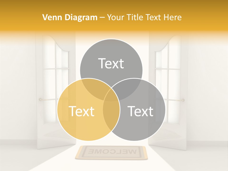 Accessibility Room White PowerPoint Template