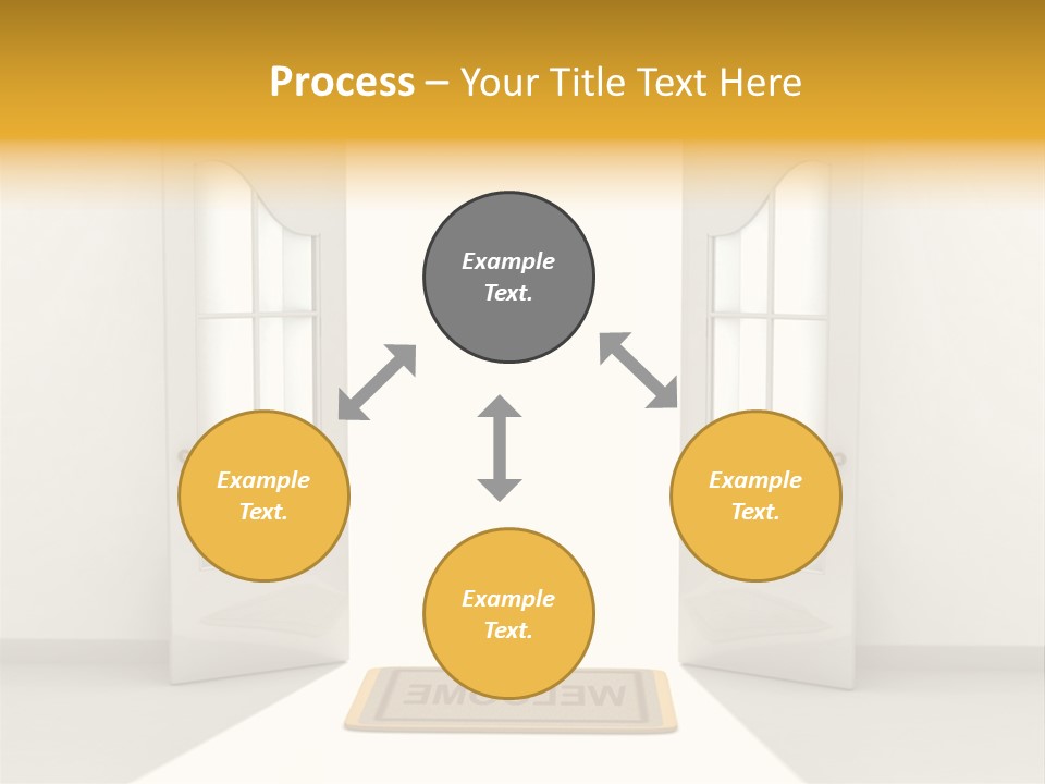Accessibility Room White PowerPoint Template