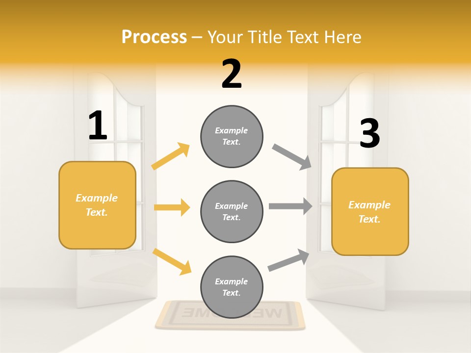 Accessibility Room White PowerPoint Template