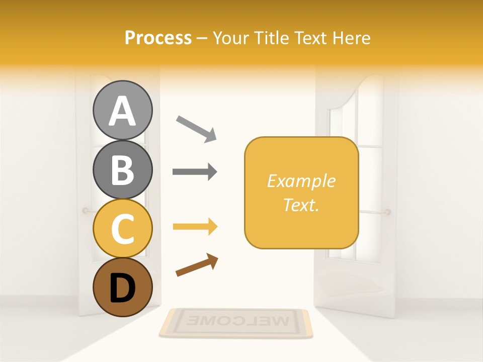 Accessibility Room White PowerPoint Template