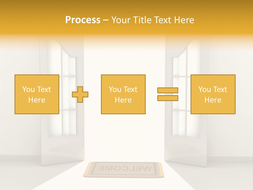 Accessibility Room White PowerPoint Template
