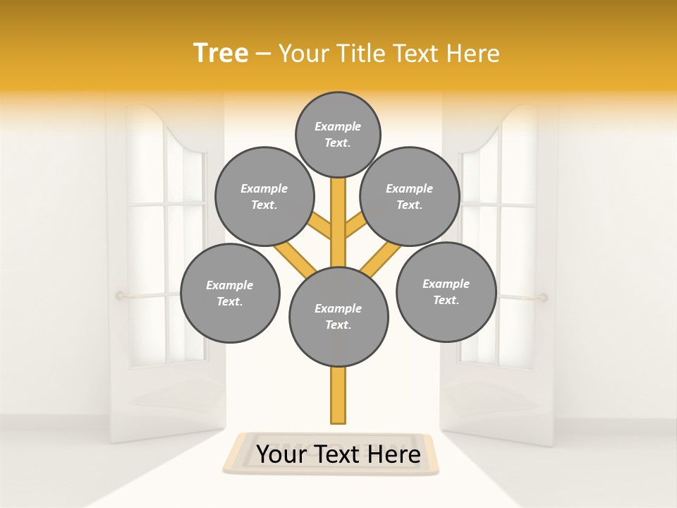 Accessibility Room White PowerPoint Template