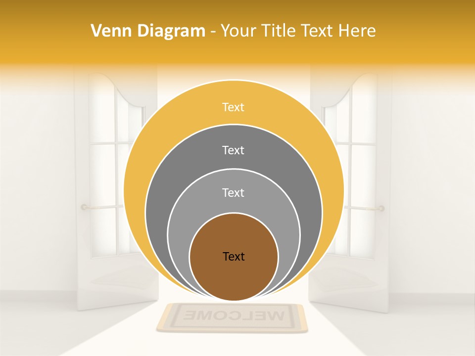 Accessibility Room White PowerPoint Template