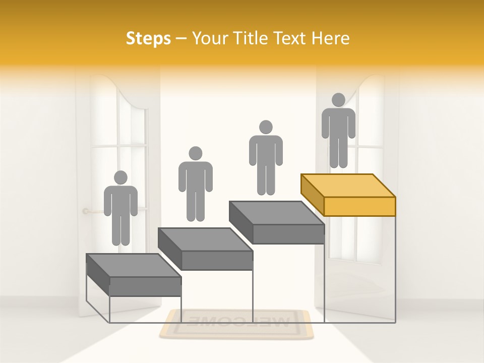 Accessibility Room White PowerPoint Template