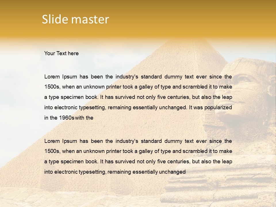 Historic Stone History PowerPoint Template