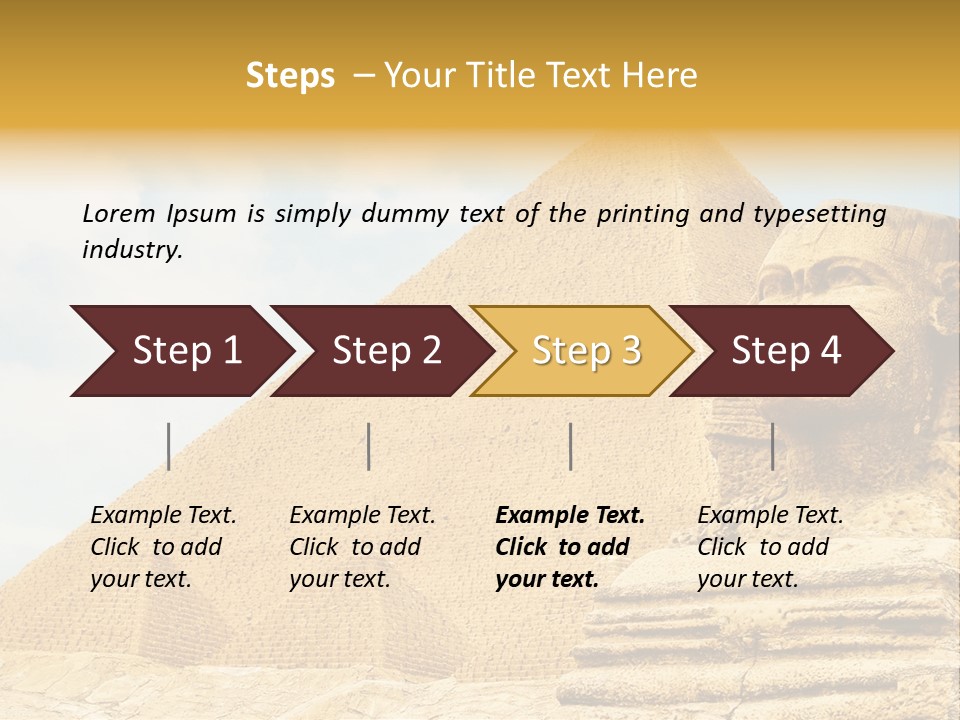 Historic Stone History PowerPoint Template