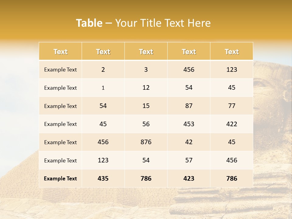 Historic Stone History PowerPoint Template