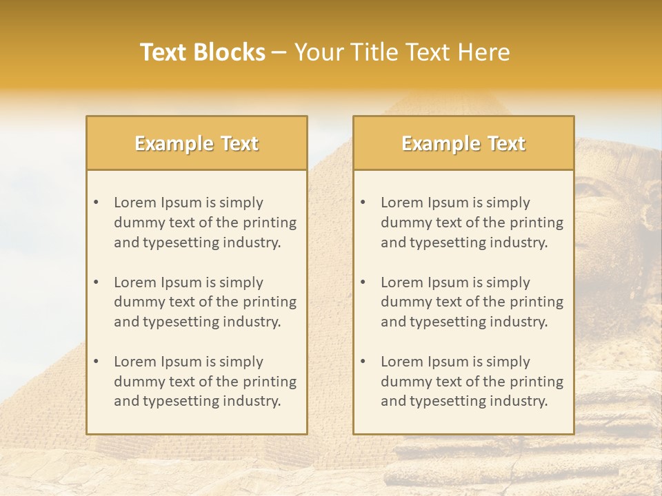 Historic Stone History PowerPoint Template