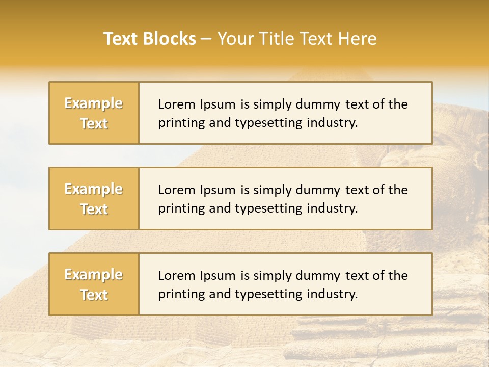 Historic Stone History PowerPoint Template