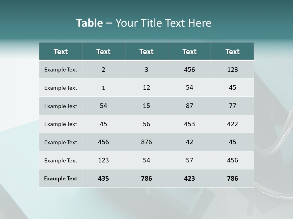 Detail Engagement White PowerPoint Template