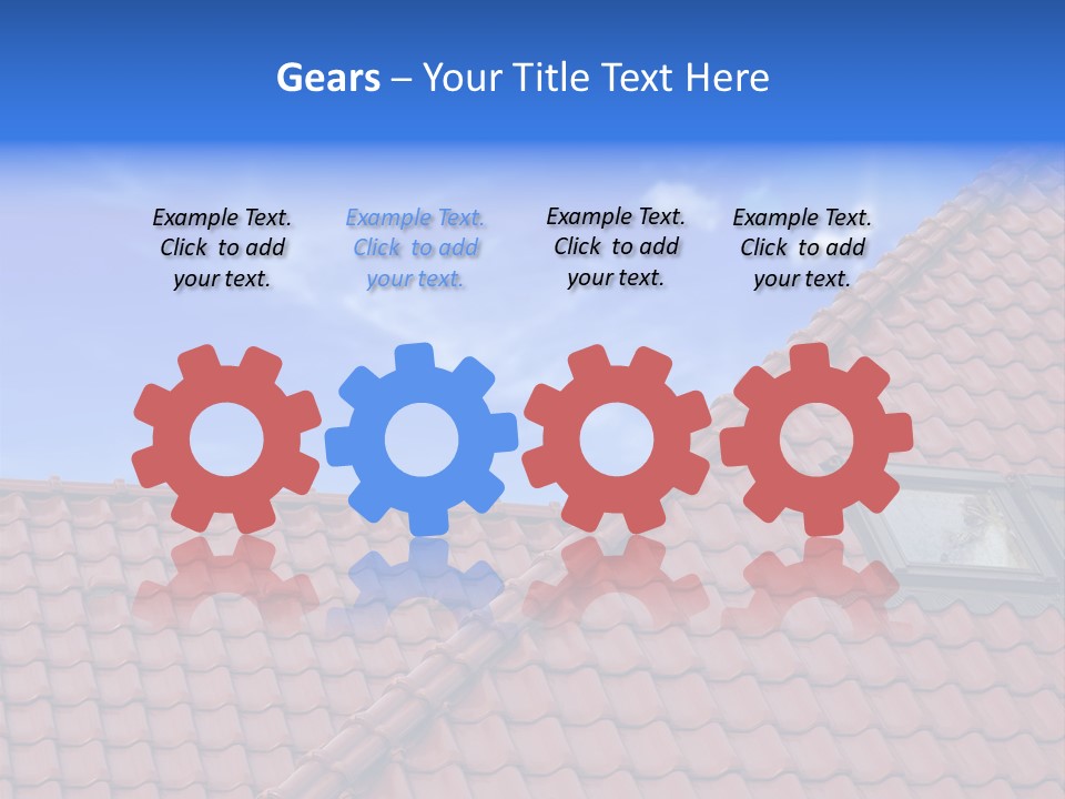 Space Living Landscape PowerPoint Template