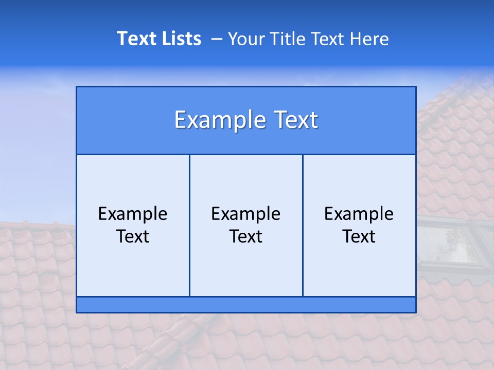 Space Living Landscape PowerPoint Template