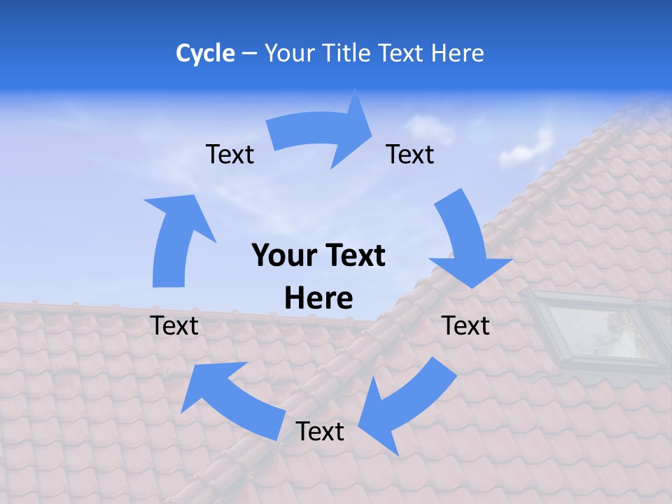 Space Living Landscape PowerPoint Template