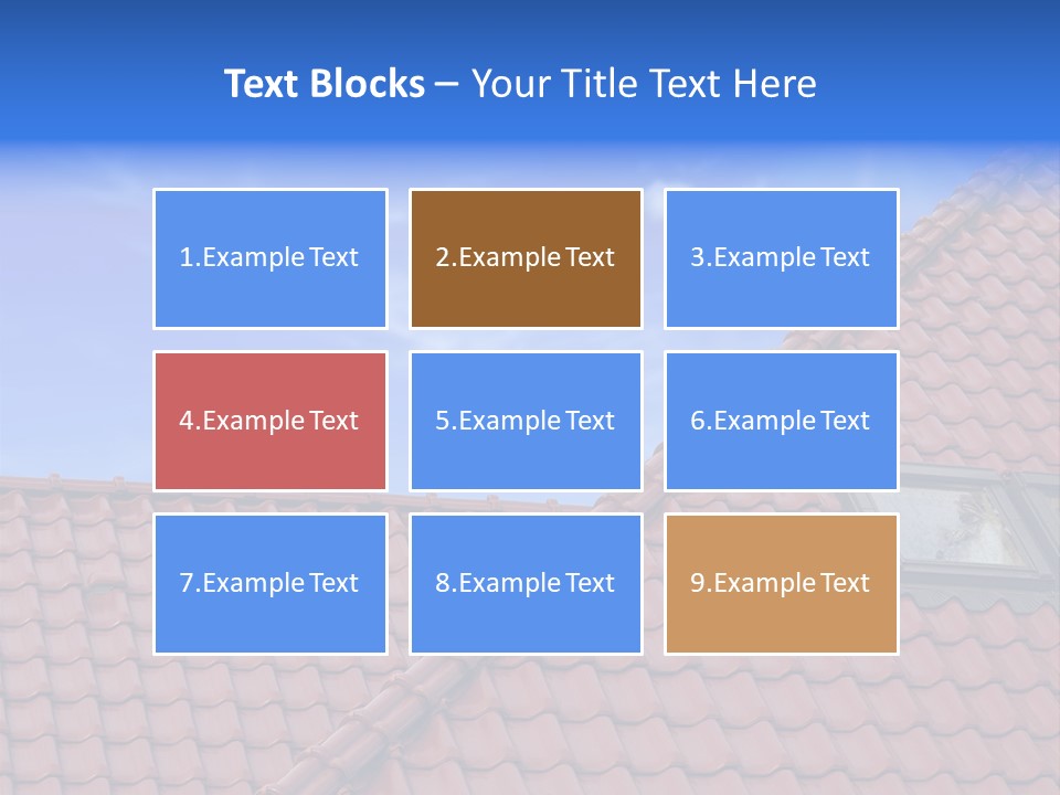 Space Living Landscape PowerPoint Template