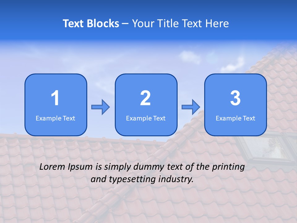 Space Living Landscape PowerPoint Template
