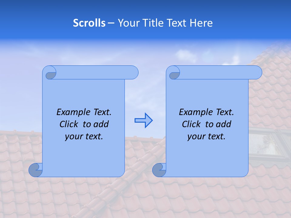 Space Living Landscape PowerPoint Template