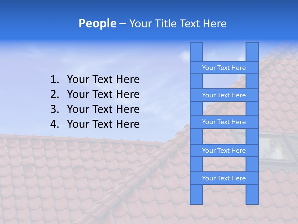 Space Living Landscape PowerPoint Template