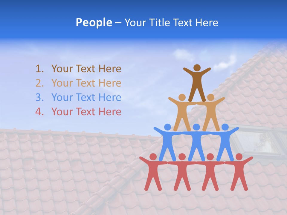 Space Living Landscape PowerPoint Template