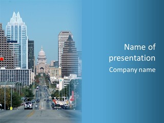 Highrise Urban Building PowerPoint Template