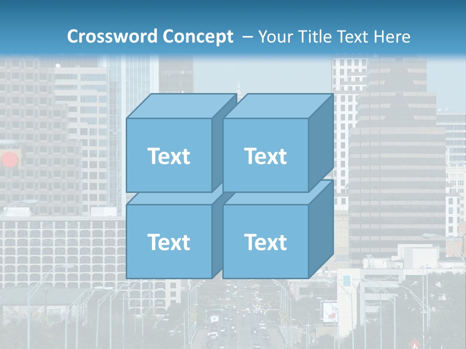 Highrise Urban Building PowerPoint Template