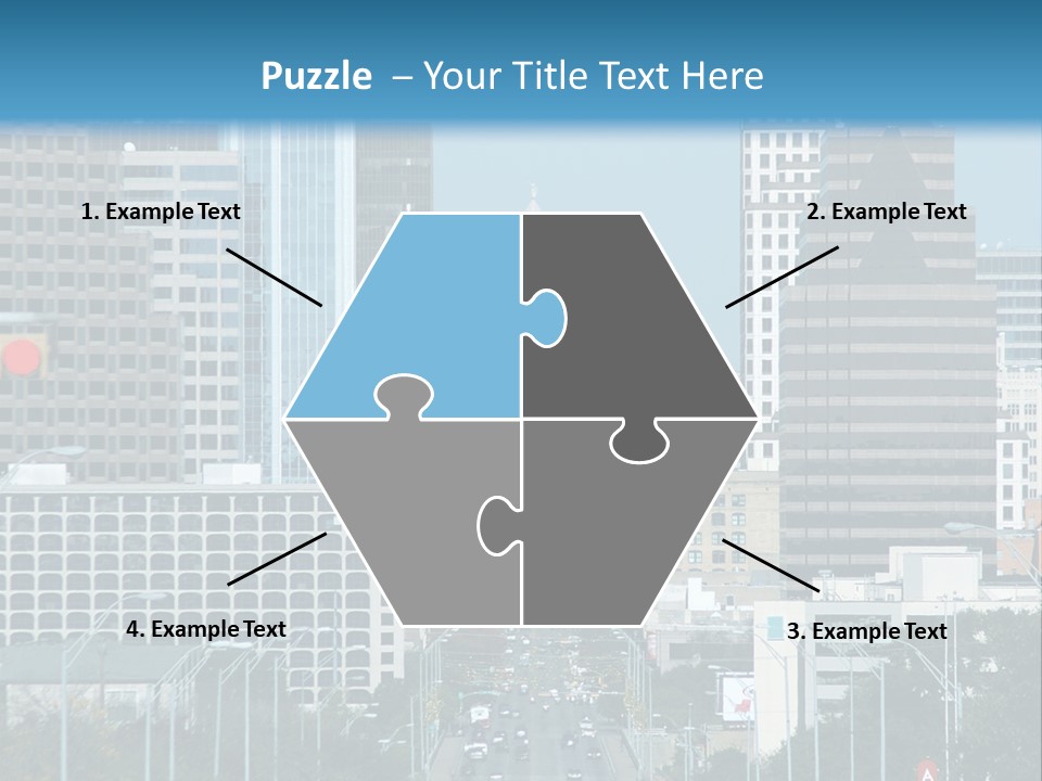 Highrise Urban Building PowerPoint Template