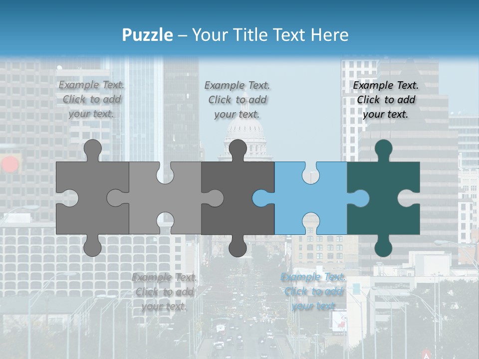 Highrise Urban Building PowerPoint Template