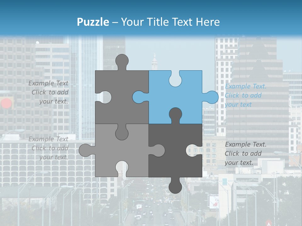 Highrise Urban Building PowerPoint Template