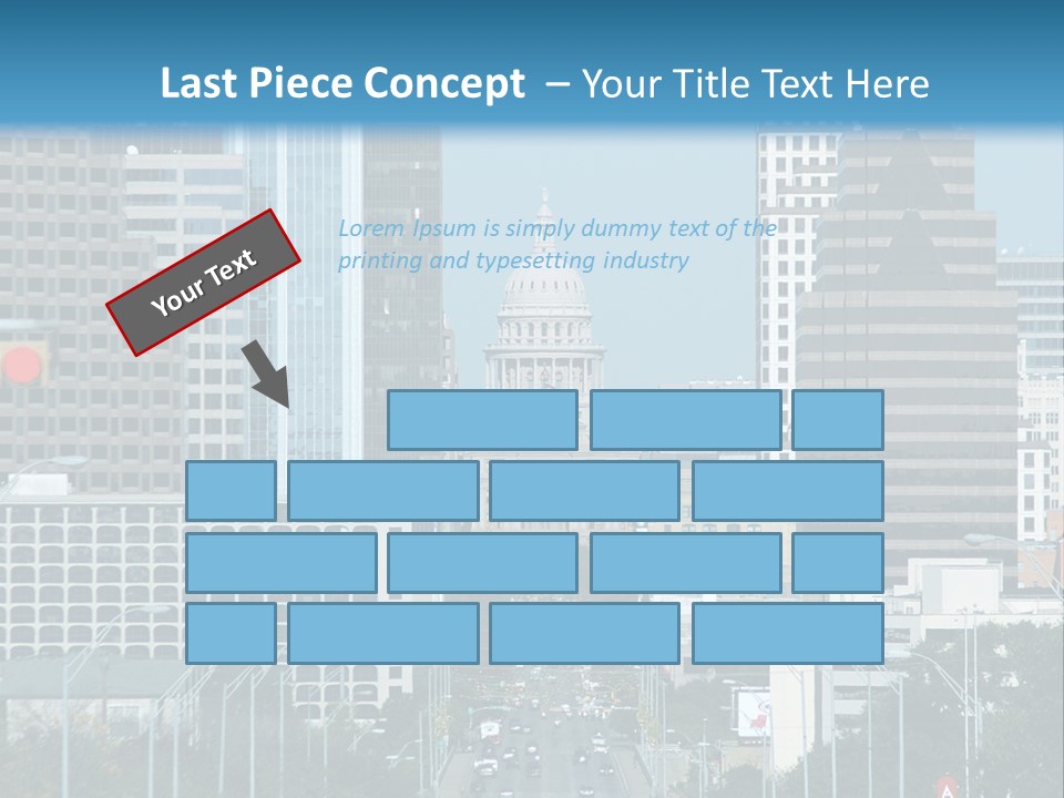 Highrise Urban Building PowerPoint Template